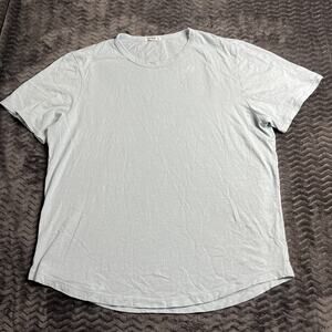 Buck Mason mist slub Curved Hem Tee size XLarge